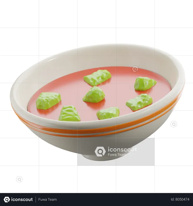 Soup Bowl  3D Icon