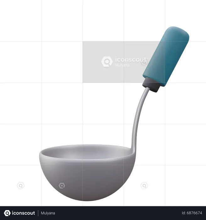 Soup Spoon  3D Icon