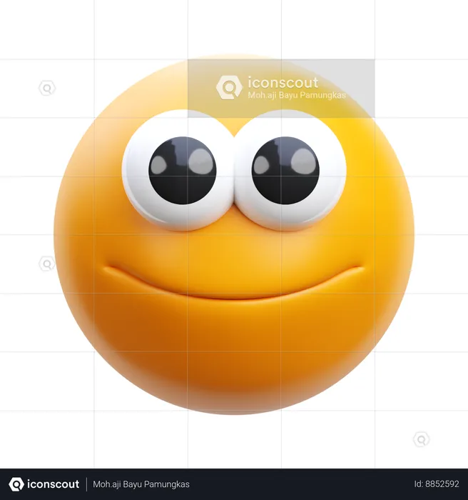 Sourire Emoji 3D Icon