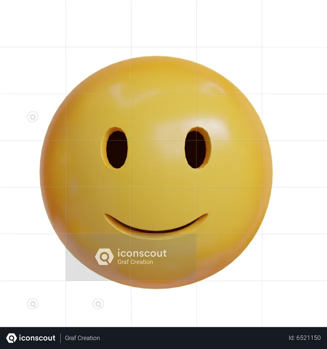 Sourire Emoji 3D Icon