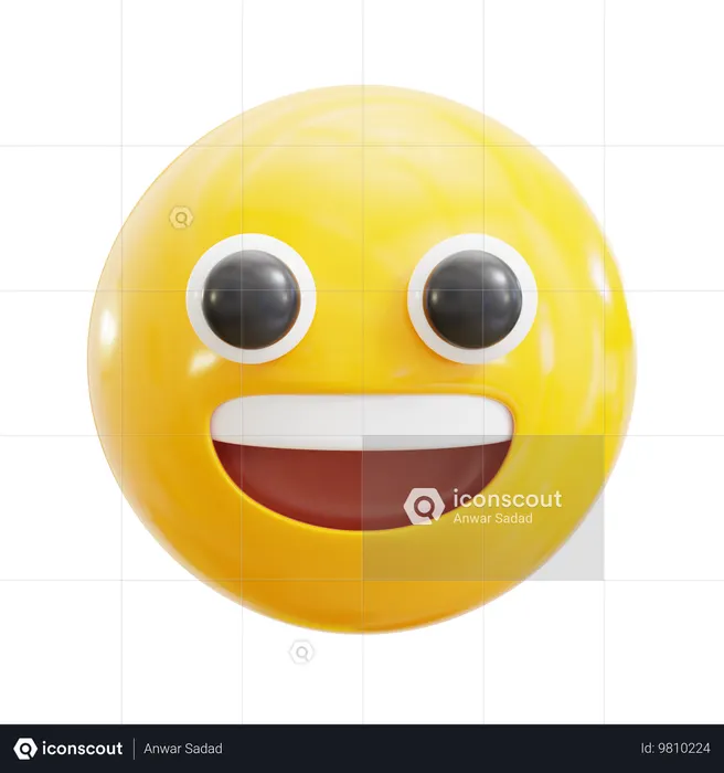 Emoji souriant Emoji 3D Icon