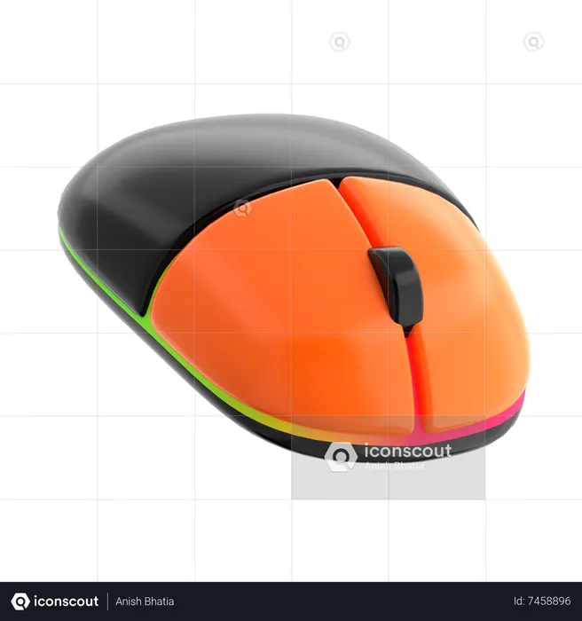 Souris  3D Icon