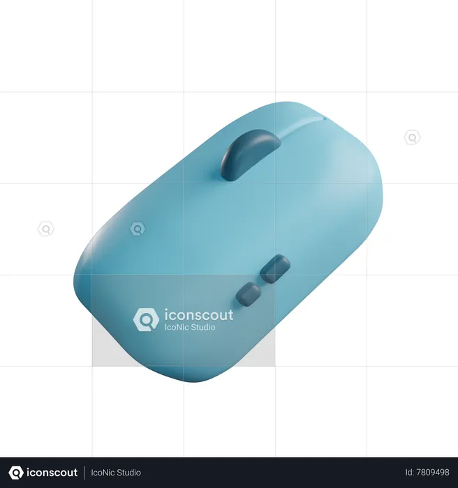 Souris  3D Icon