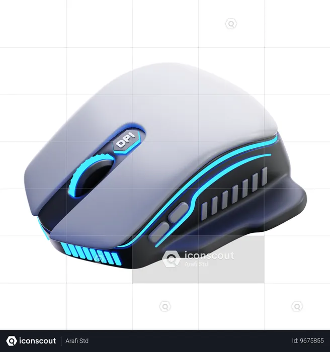 Souris de jeu  3D Icon