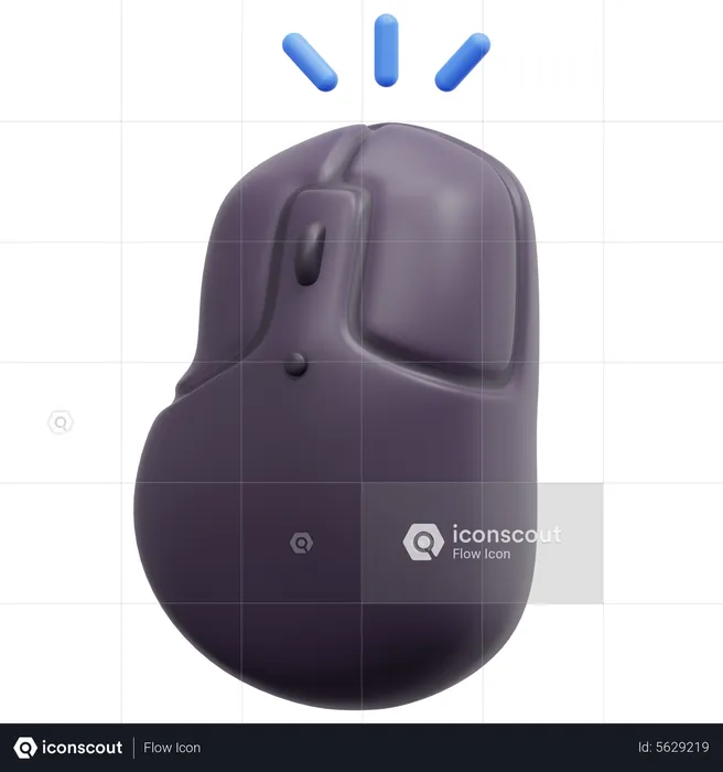 Souris sans fil  3D Icon