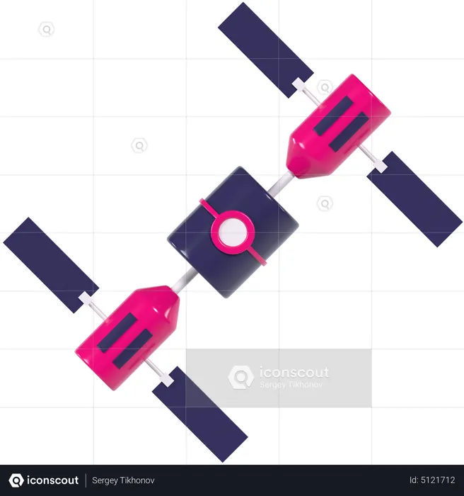 Space Capsule  3D Icon