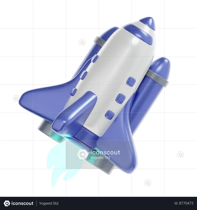 Space Capsule  3D Icon