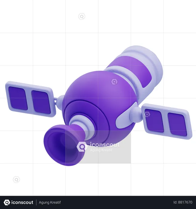 Space Capsule  3D Icon