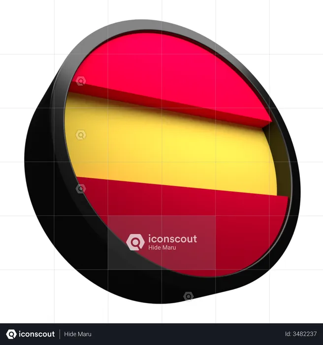 Spanien flagge Flag 3D Flag