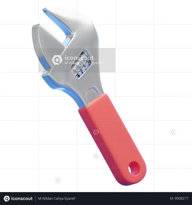 SPANNER  3D Icon