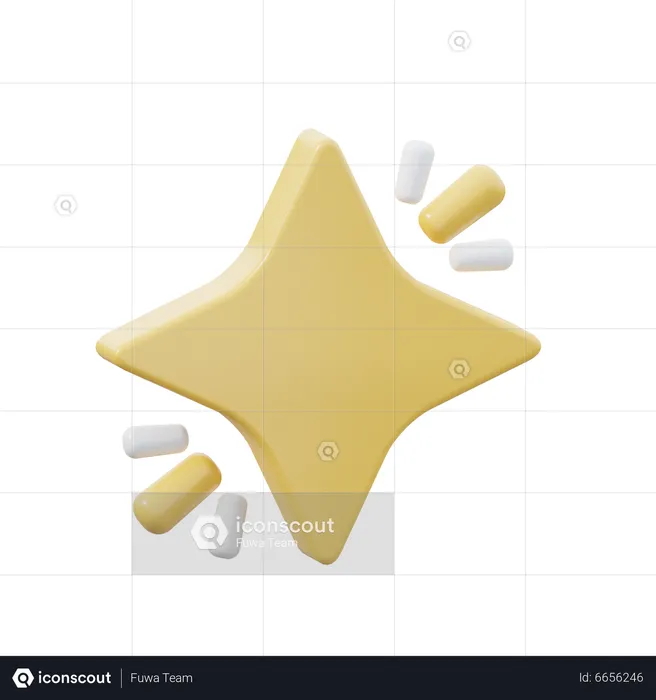 Sparkle  3D Icon