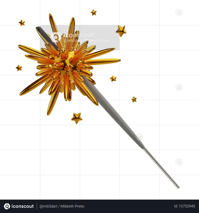 Sparklers  3D Icon