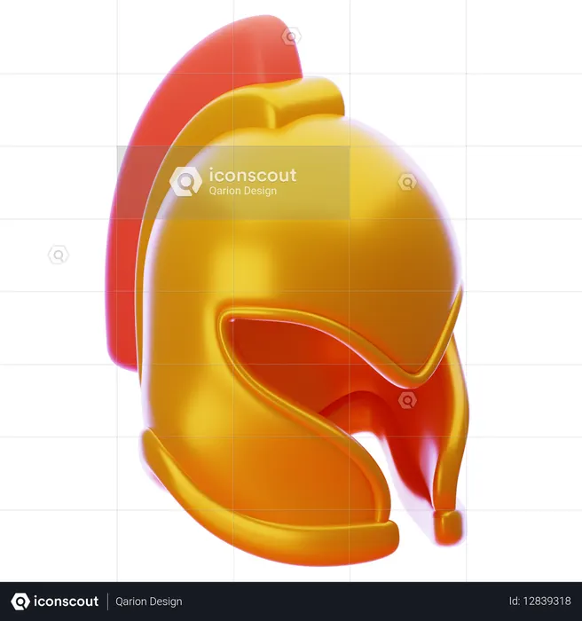 Sparta Helmet  3D Icon