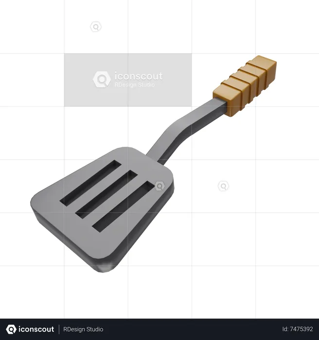 Spatula  3D Icon