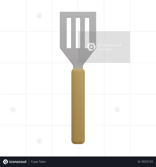 Spatula  3D Illustration