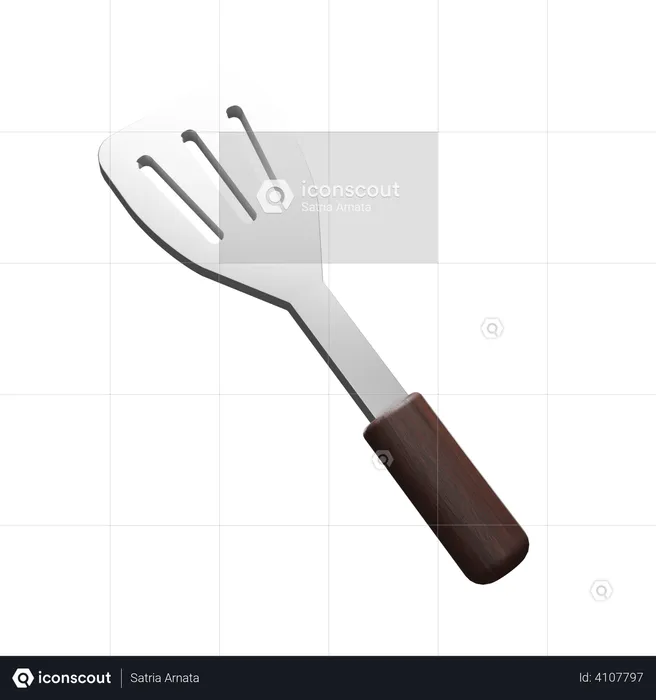 Spatula  3D Illustration