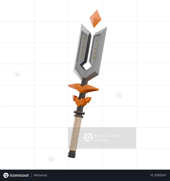 Spear  3D Icon