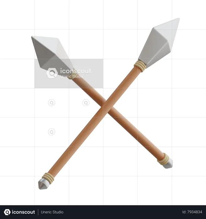 Spear  3D Icon