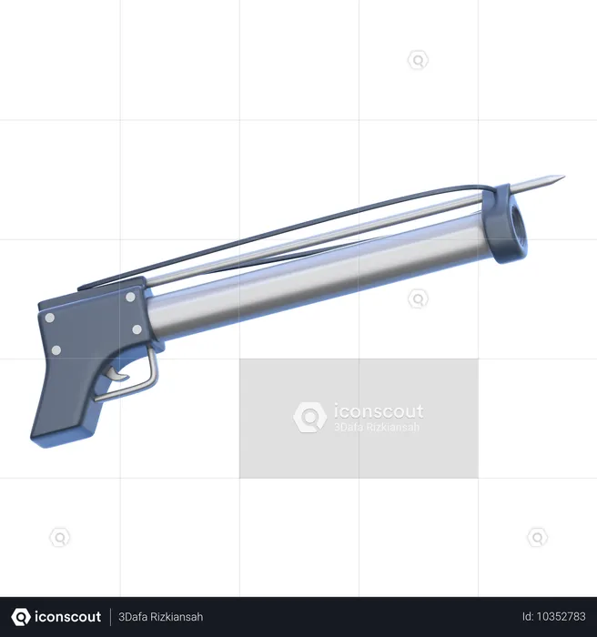 Spear Gun  3D Icon