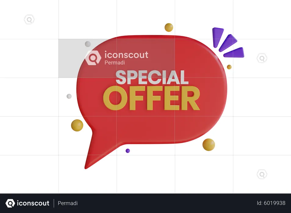 Special Offer  3D Icon