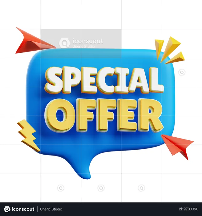 Special Offer  3D Icon