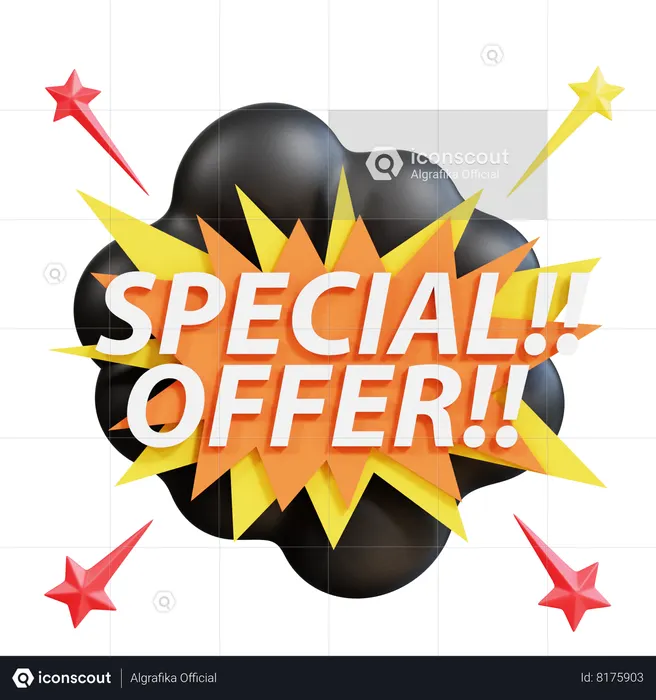 Special Offer  3D Icon