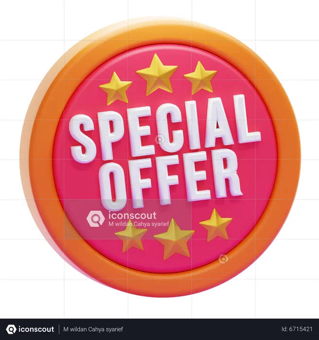 SPECIAL OFFER  3D Icon