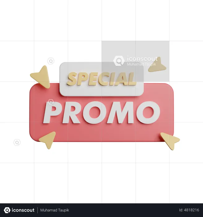 Special Promo  3D Icon