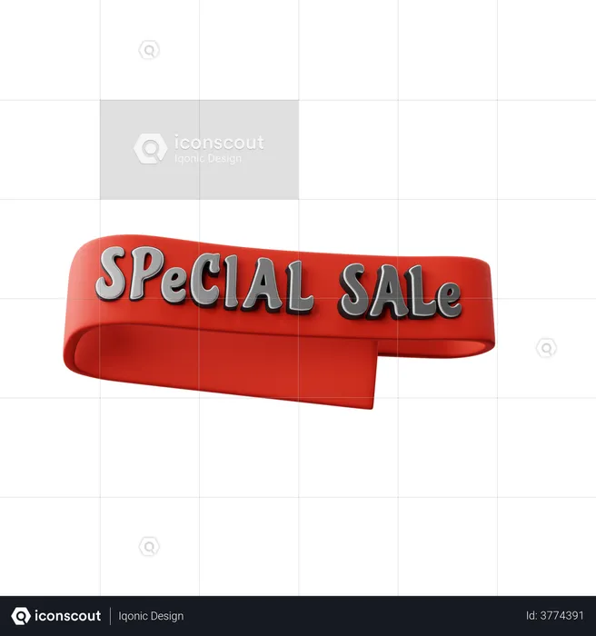 Special Sale  3D Illustration