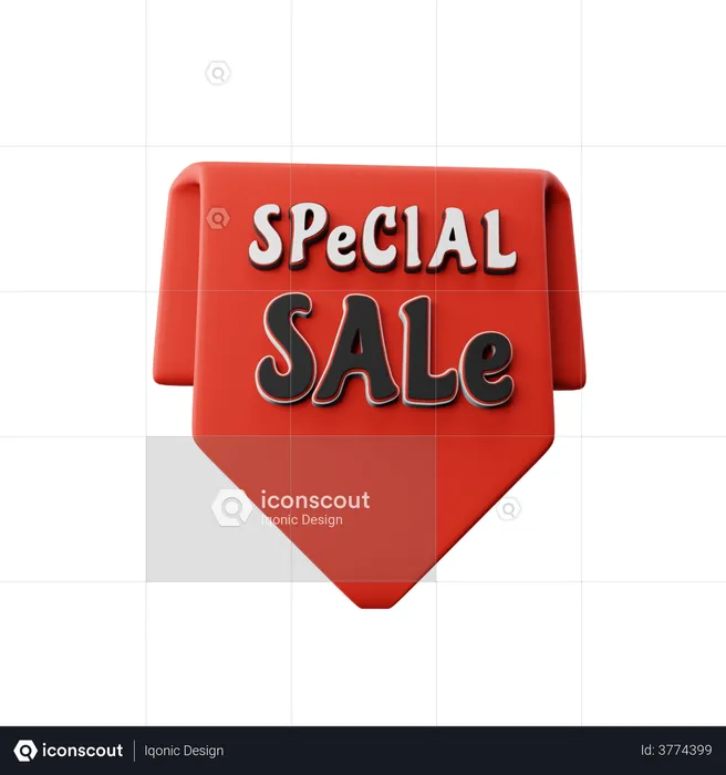 Special Sale  3D Illustration