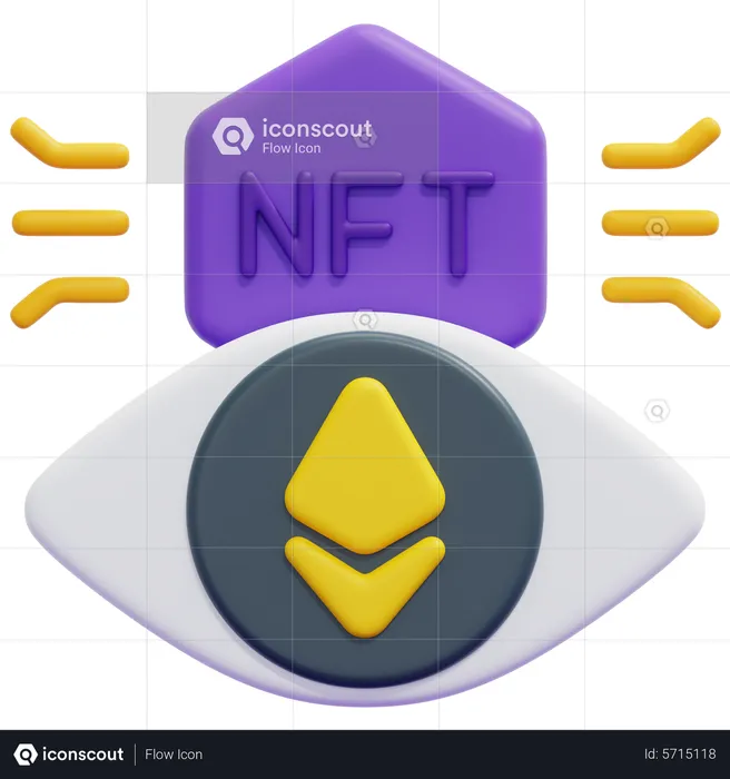 Speculate Nft  3D Icon