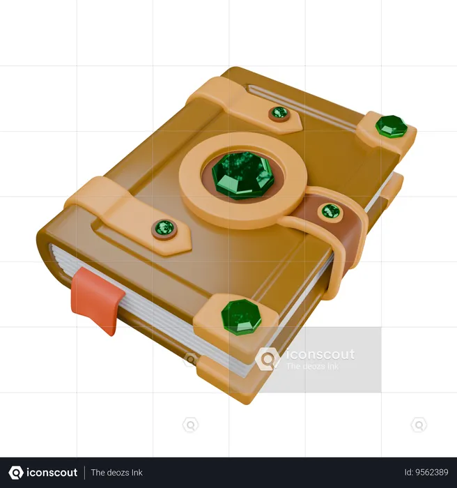 SPELL BOOK  3D Icon