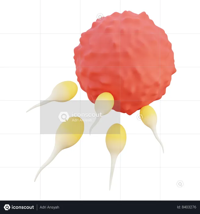 Sperm  3D Icon