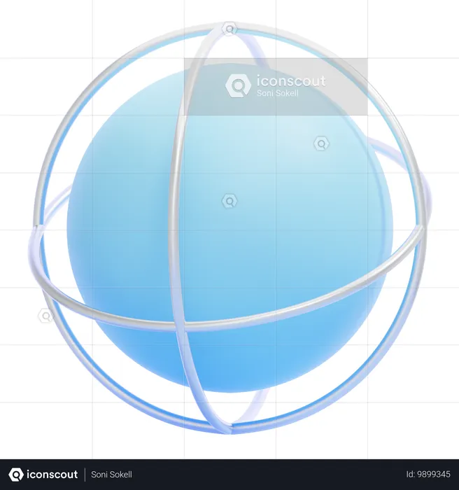 Sphere  3D Icon