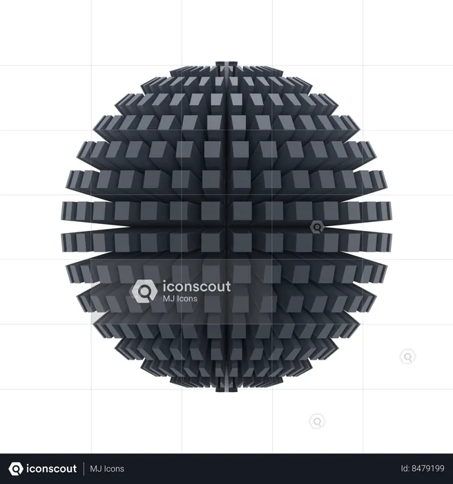 Sphere  3D Icon