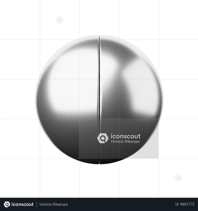 Sphere Abstract Shape  3D Icon