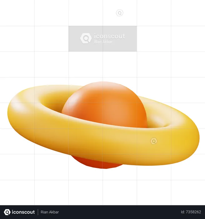 Sphère et tore  3D Icon