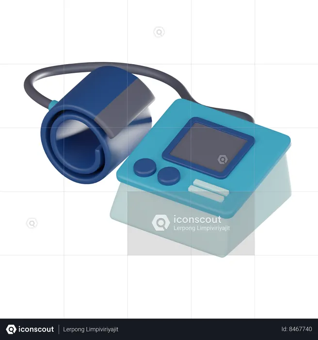 Sphygmomanometer  3D Icon