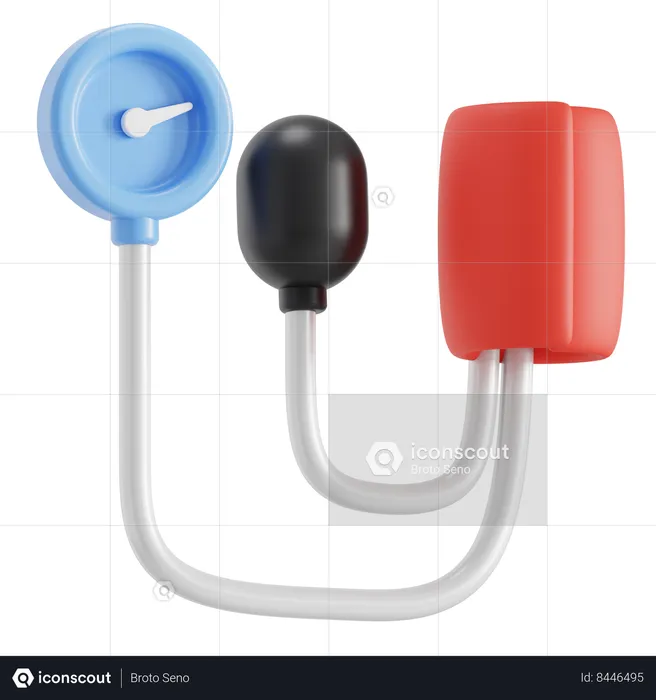 Sphygmomanometer  3D Icon