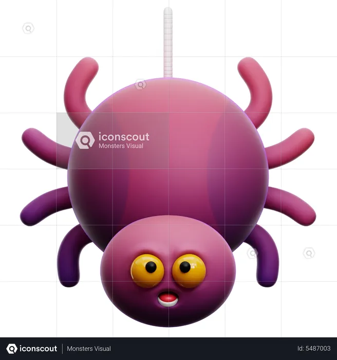 Spider  3D Icon