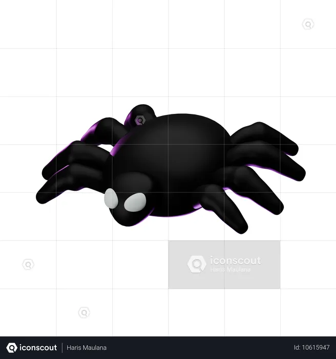 Spider  3D Icon