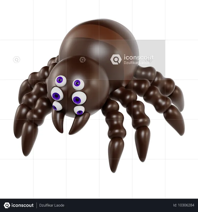 Spider  3D Icon