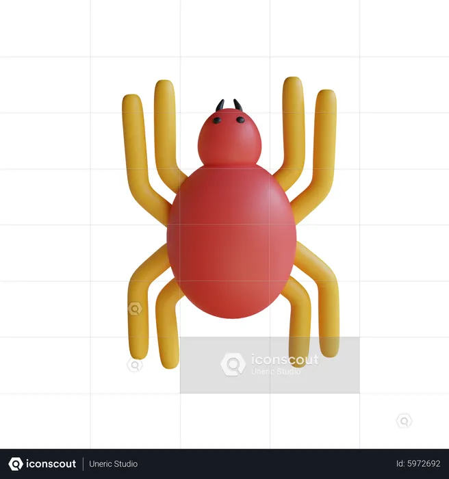 Spider  3D Icon