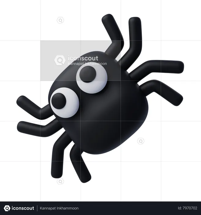 Spider  3D Icon