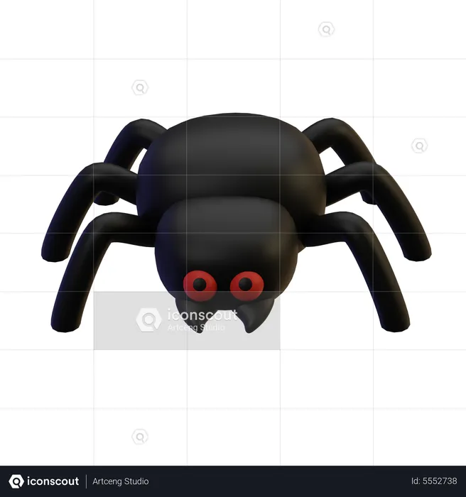 Spider  3D Icon