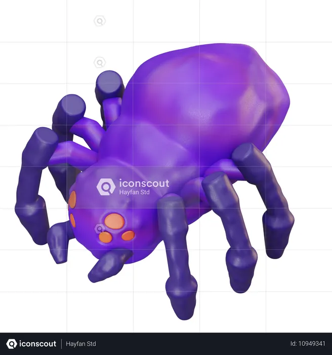 Spider  3D Icon