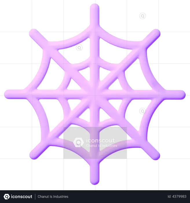 Spider Web  3D Icon