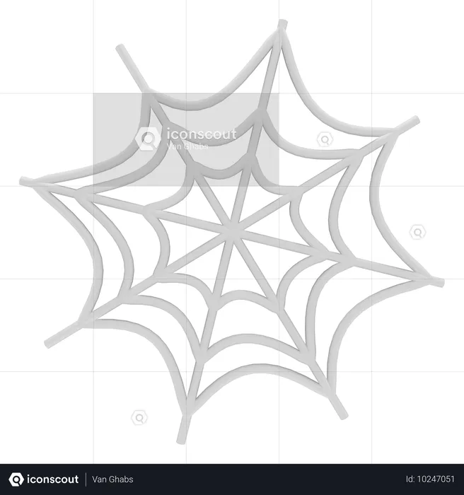 SpiderWeb  3D Icon