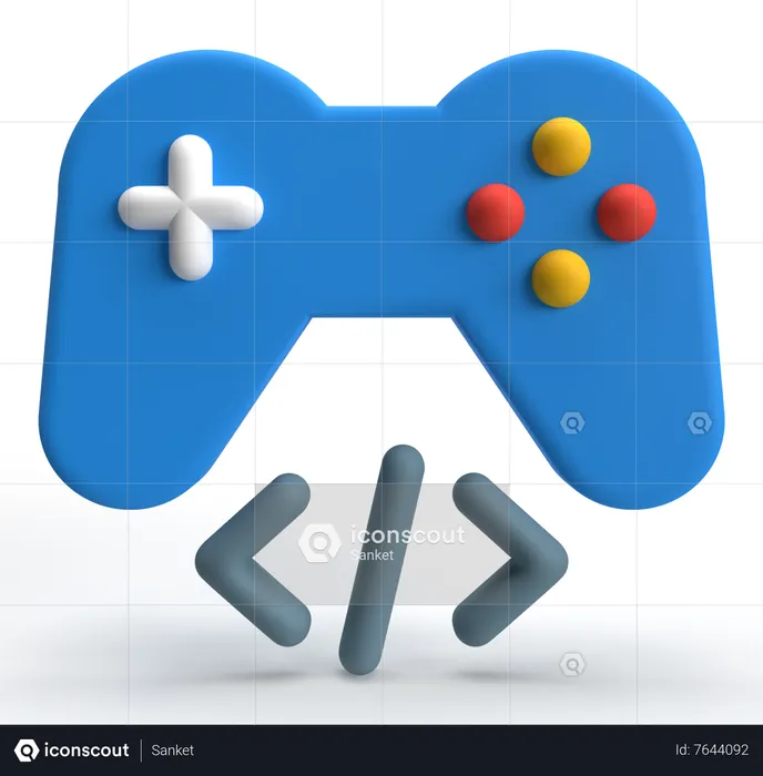 Spielentwickler  3D Icon