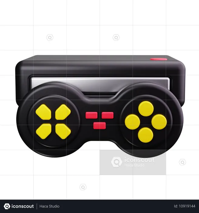 Spielkonsole  3D Icon